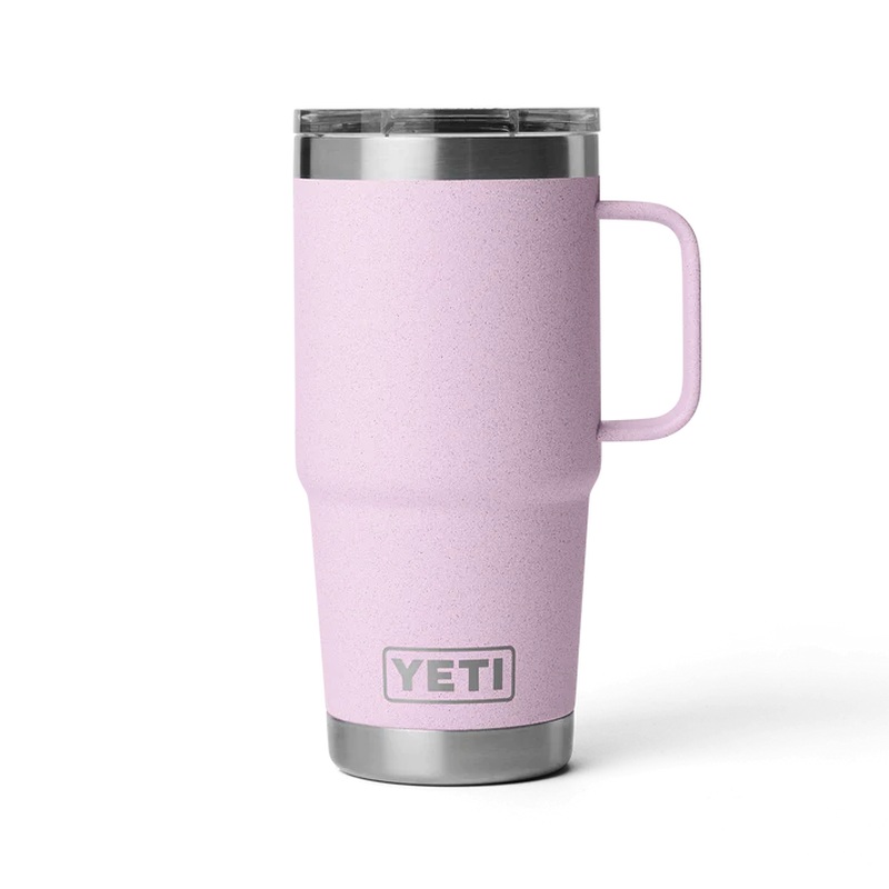 YETI RAMBLER 20 OZ TRAVEL MUG CHERRY BLOSSOM