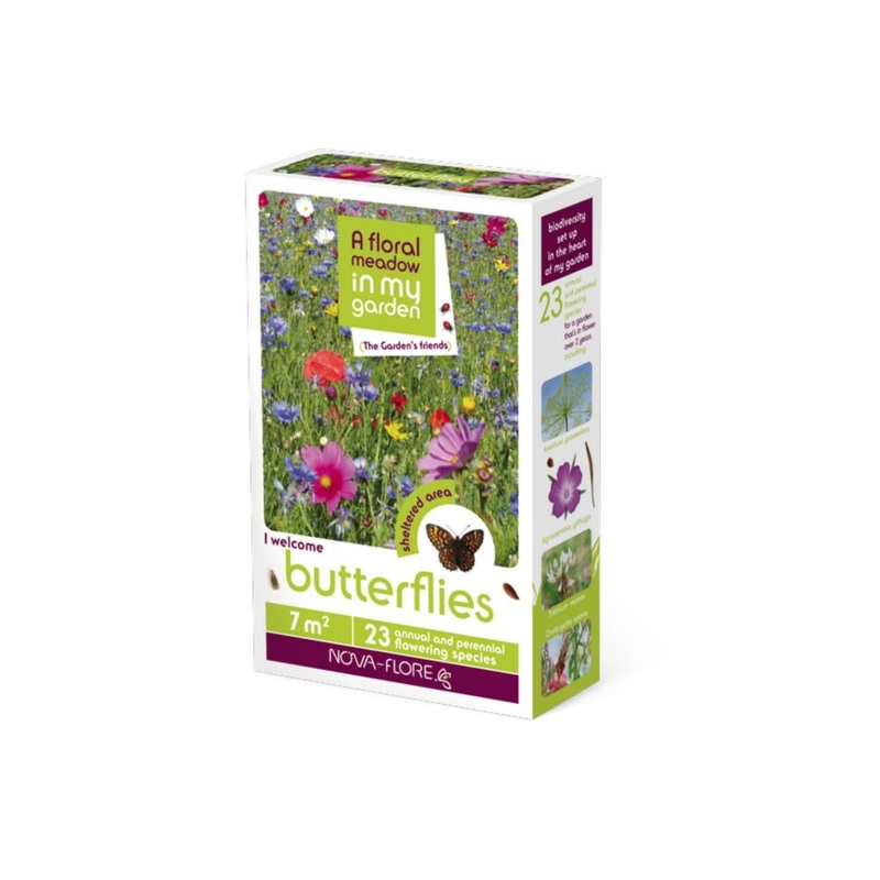 A Floral Meadow - BUTTERFLIES 7sqm FLOWER