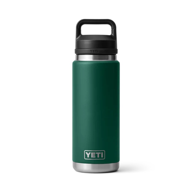 Rambler 26 Oz Bottle Chug - Black Forest Green