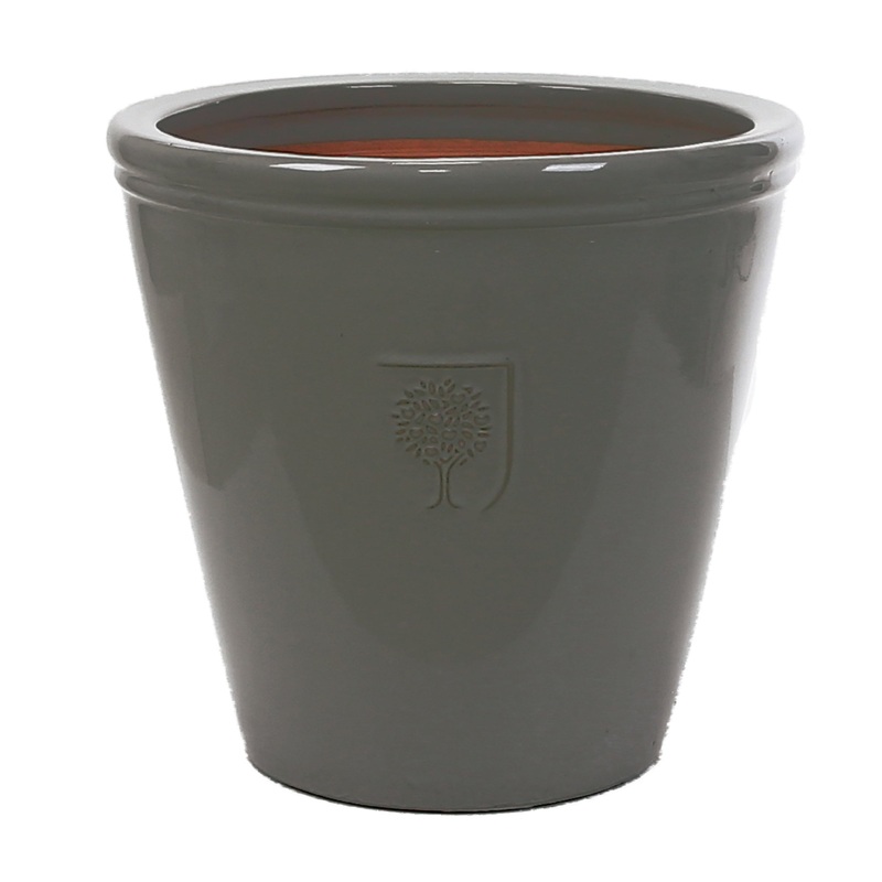 RHS Wisley 2 Pot Grey 21cm