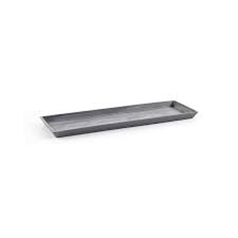 Saucer Rectangular 55 Grey