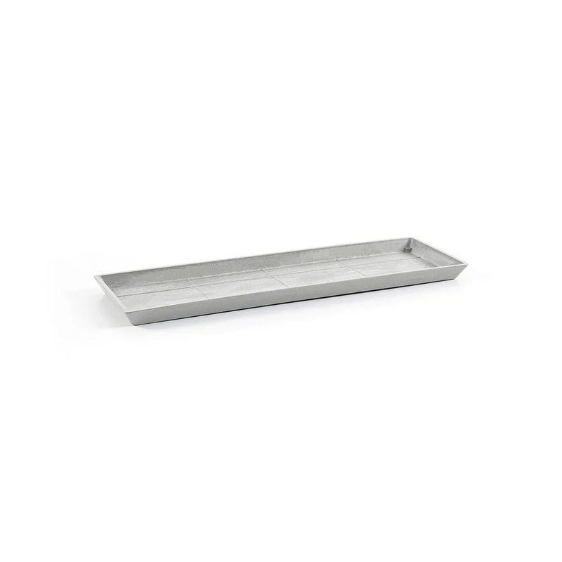 Saucer Rectangular 65 Grey