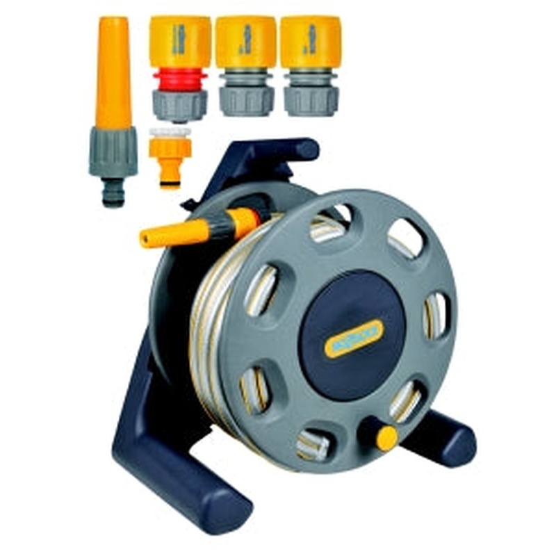 Hozelock 2412 Compact Reel 25m Hose and Fittings