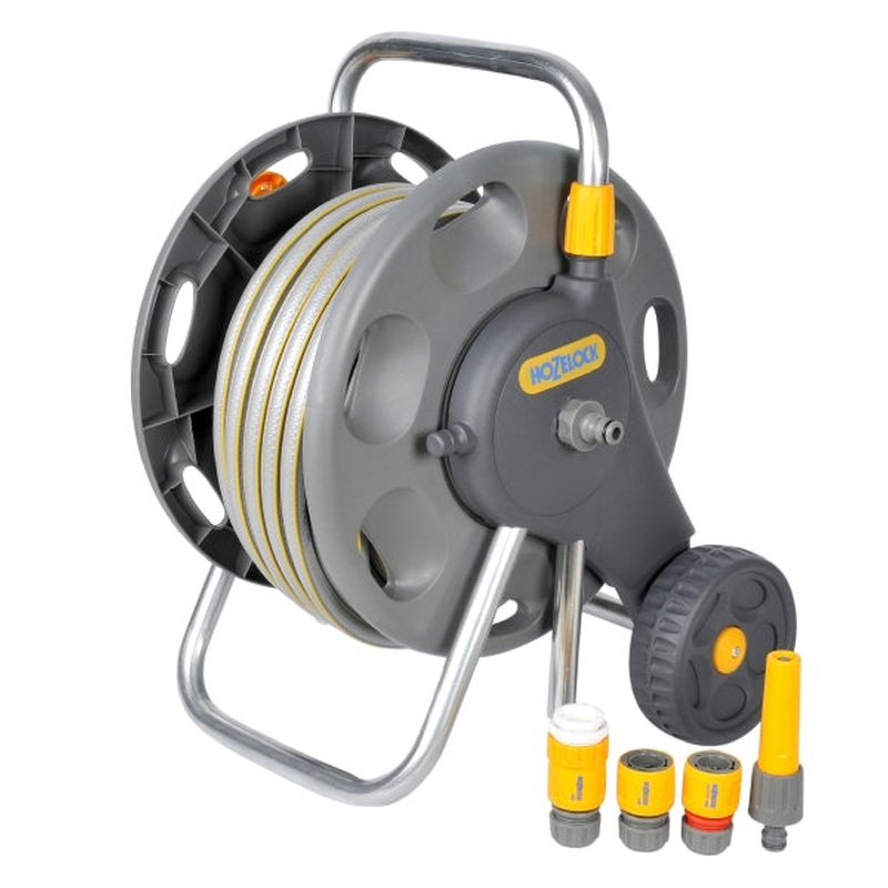 Hozelock 60m Cart and 30m Hose and Fittings