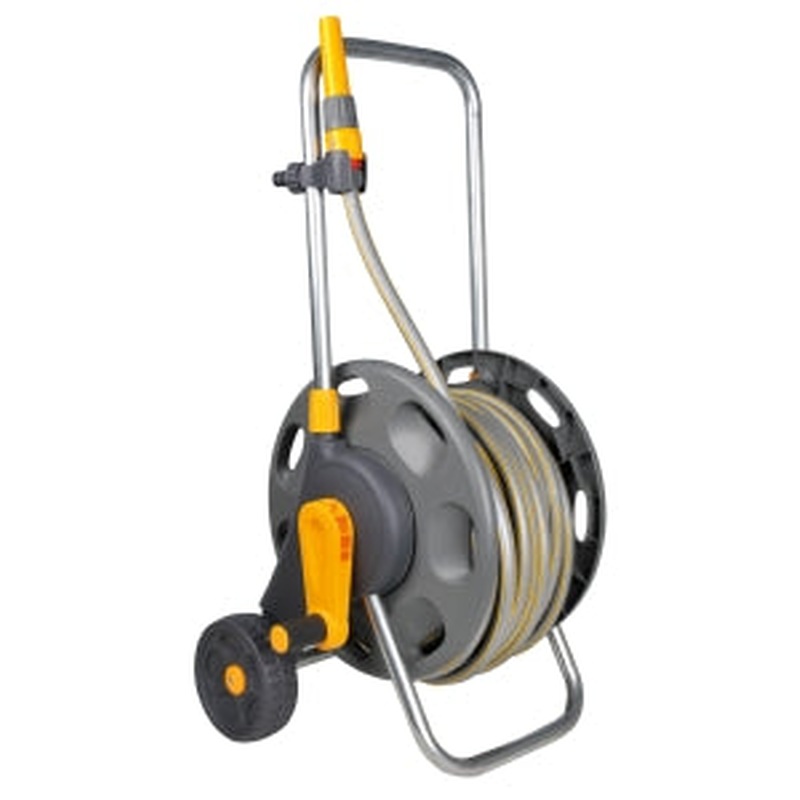 Hozelock2435 60m Cart and 50m Hose and Fittings
