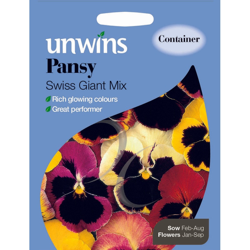 Pansy Swiss Giant Mix