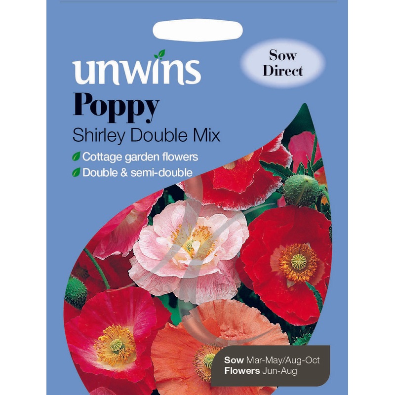 Poppy Shirley Double Mix