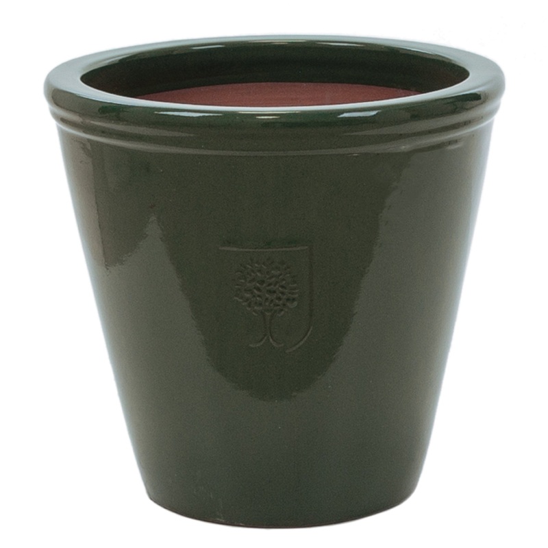 RHS Wisley 2 Pot Dark Green 21cm