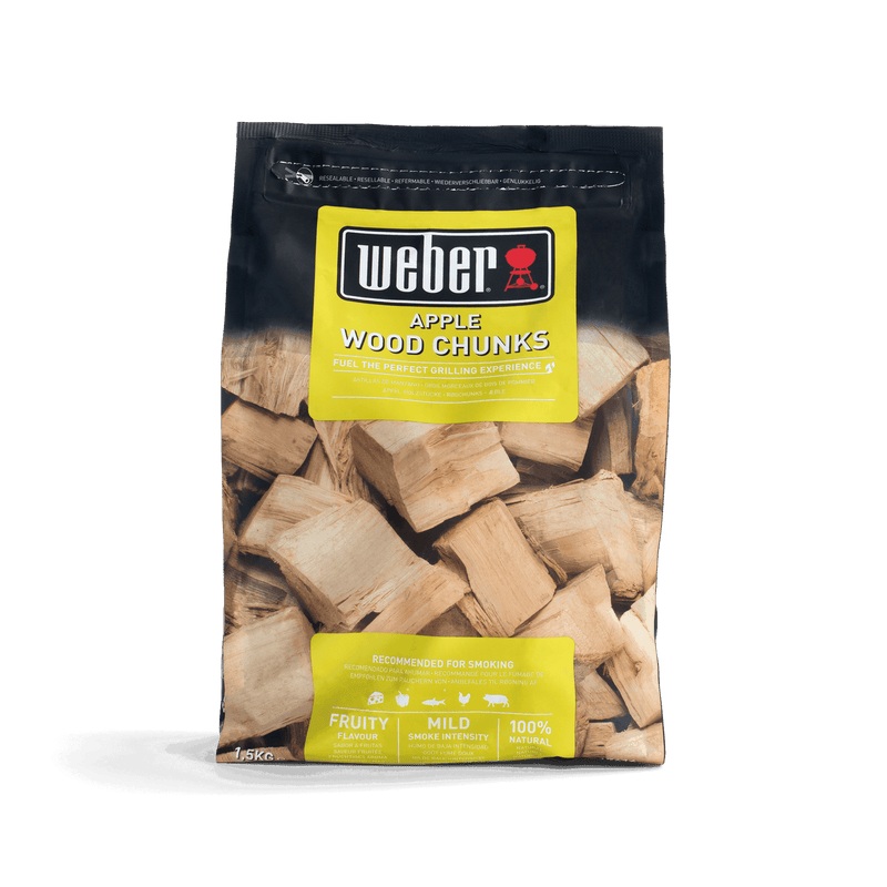 Weber APPLE WOOD CHUNKS - 1.5KG