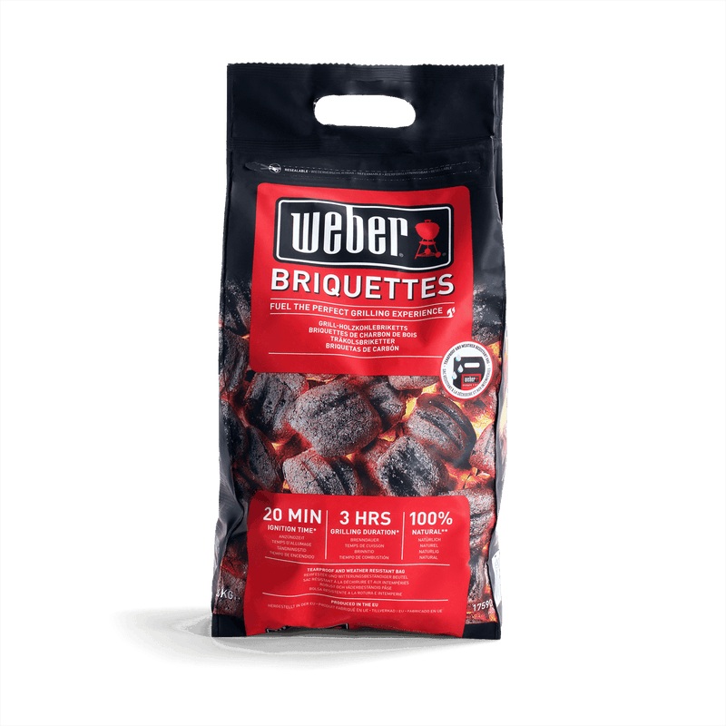 WEBER BRIQUETTES - 4KG