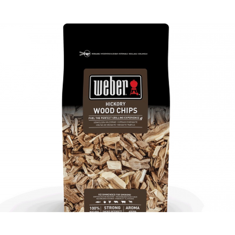 Weber HICKORY WOOD CHIPS - 0.7KG