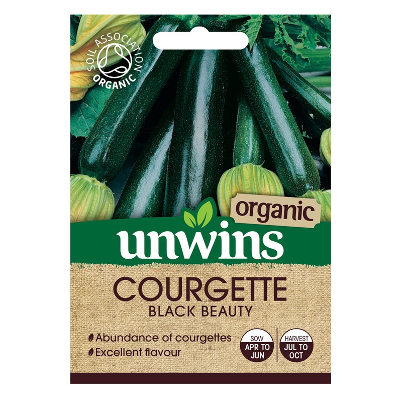 Courgette Black Beauty (Organic)