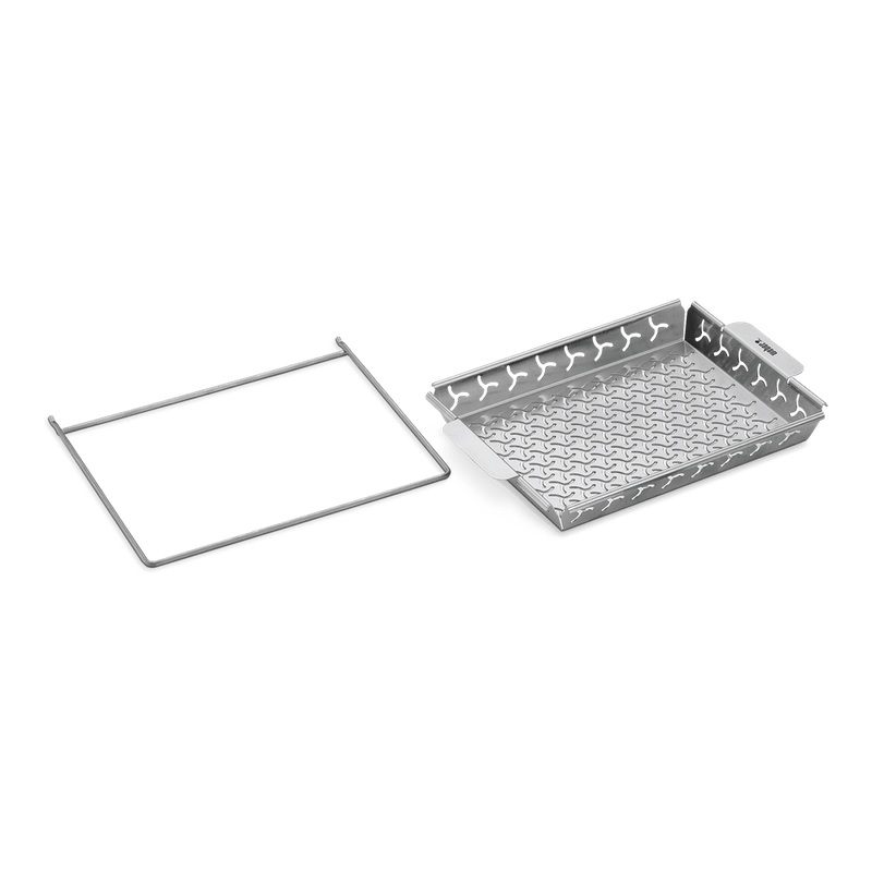 GRILLING BASKET SET - STAINLESS STEEL, FITS ETGS AND GENESIS II LX