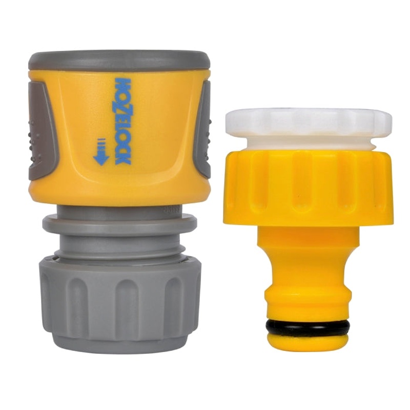 Hozelock Outdoor Threaded Tap & Hose Connector 2071