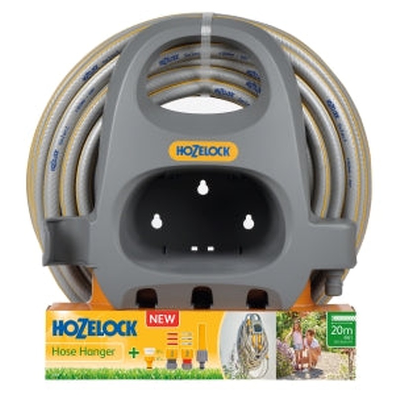 Hozelock2364 Hanger with 20m Hoze and Fitting