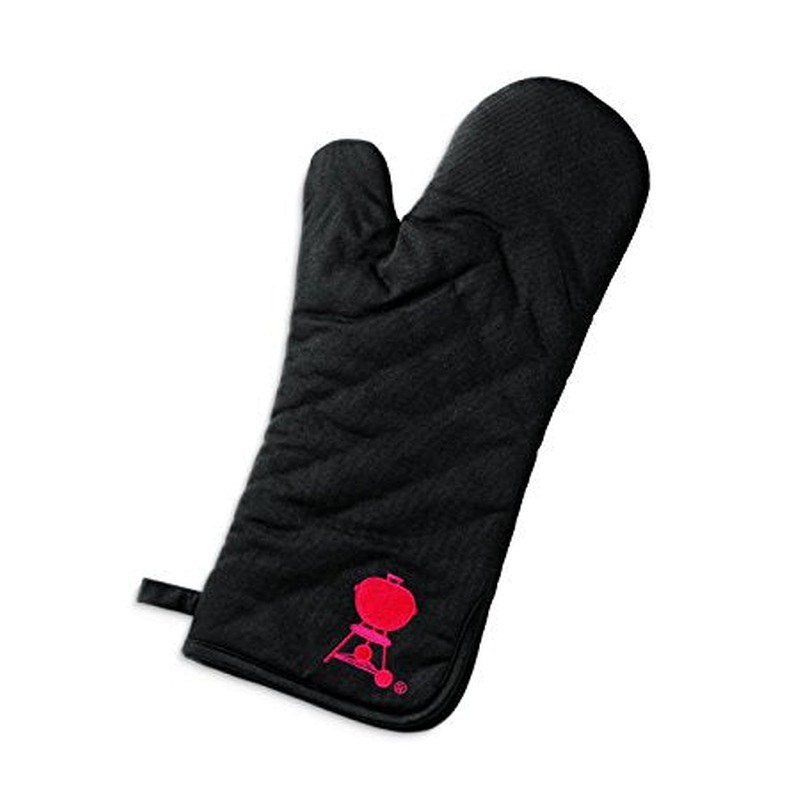 PREMIUM GRILL MITT - BLACK, EXTENDED CUFF