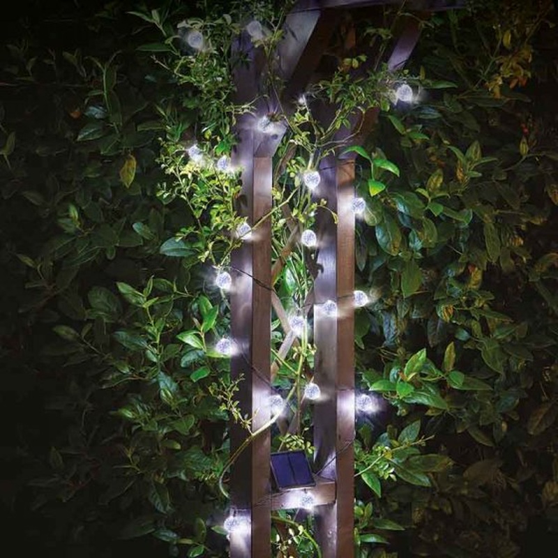Ultra Solar String Lights 25 Orbs