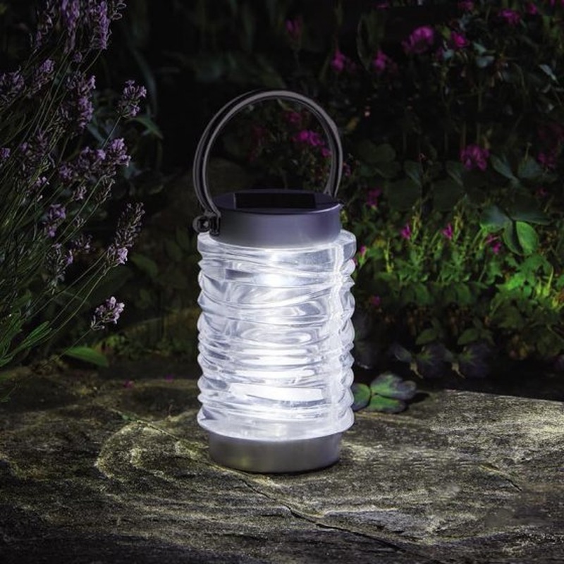 Wave Stainless Steel Lantern