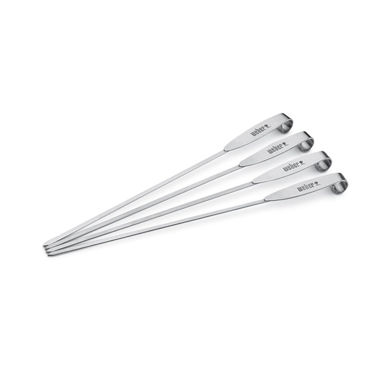 Weber SKEWER SET - 4 PCS, STAINLESS STEEL, FITS ETGS AND GENESIS II LX