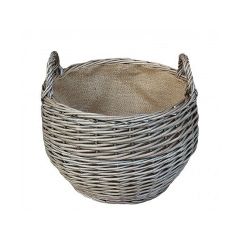 Antique Wash Stumpy Basket Medium