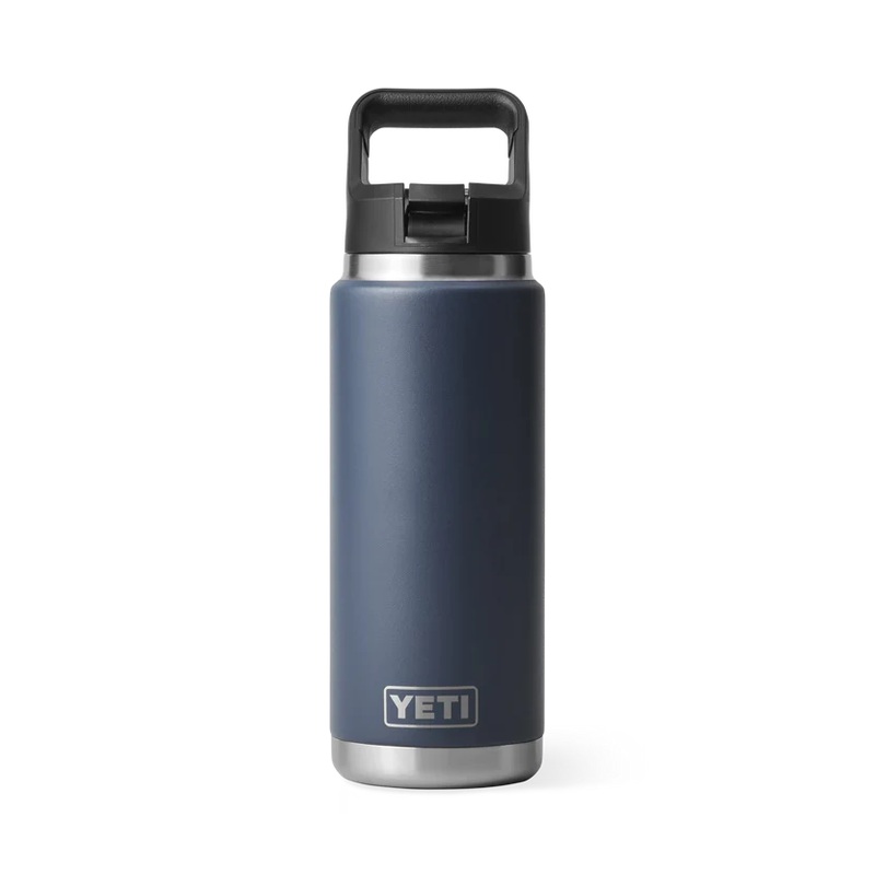 Yeti Rambler 26 Oz Straw Bottle Navy