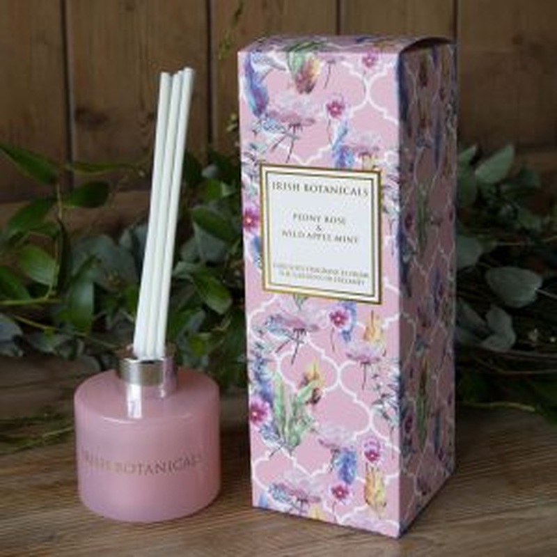 IRISH BOTANICALS PEONY ROSE & WILD APPLE MINT DIFFUSER