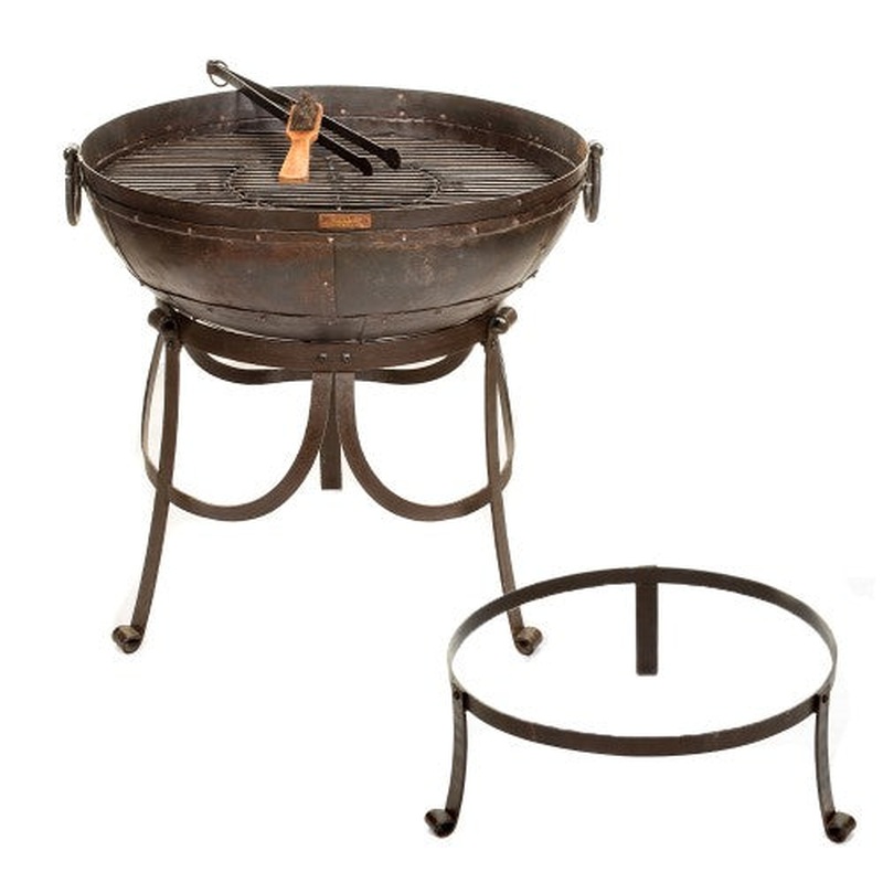 Recycled Kadai Kit Fire Pit 60cm