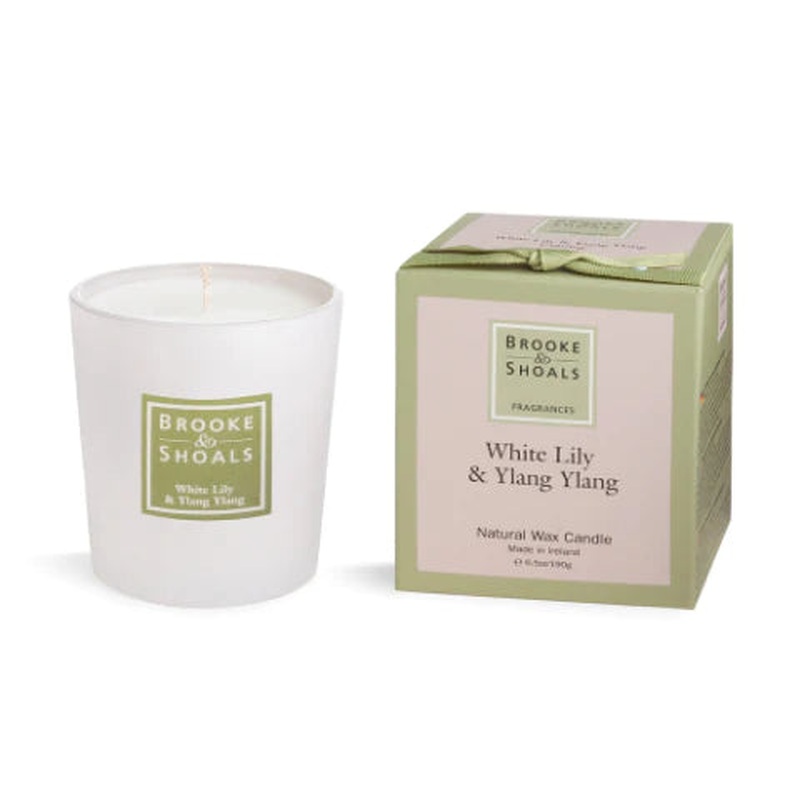 Regular Candle White Lily & Ylang Ylang