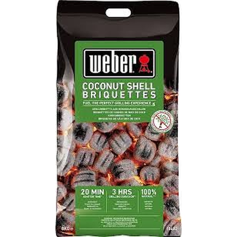 Weber Coconut Shell Briquette 4kg