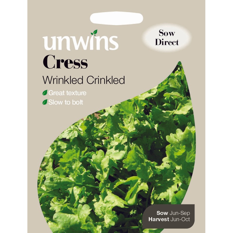 Cress Wrinkled Crinkled