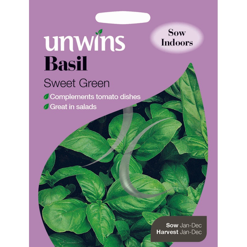 Herb Basil Sweet Green