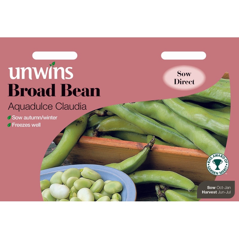 Broad Bean Aquadulce Claudia
