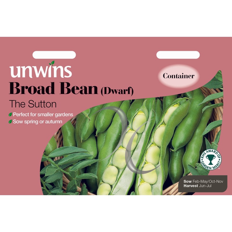 Broad Bean (Dwarf) The Sutton