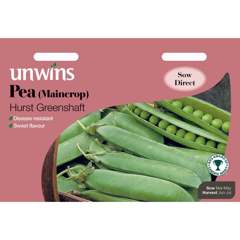 Pea (Maincrop) Hurst Greenshaft