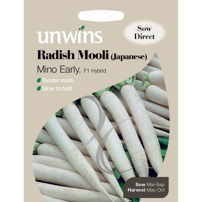 Radish Mooli (Japanese) Mino Early F1