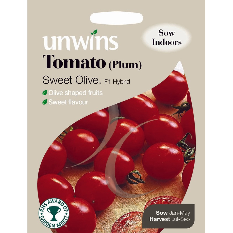 Tomato (Plum) Sweet Olive F1