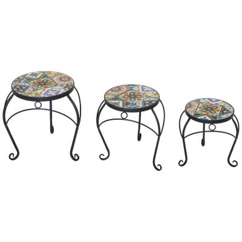 Malaga Planttable Black 23 H29