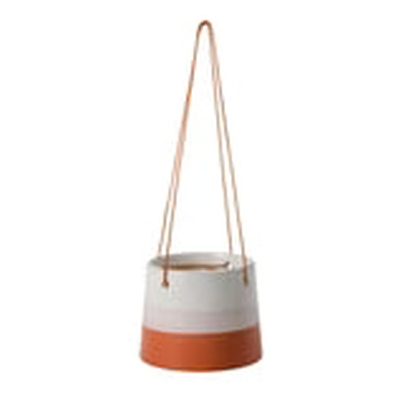 Terracotta Blush Hanging Pot 9.5cm
