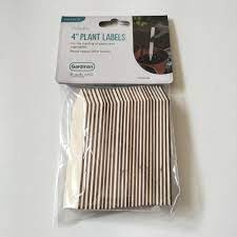 6in Wooden Plant Labels 25