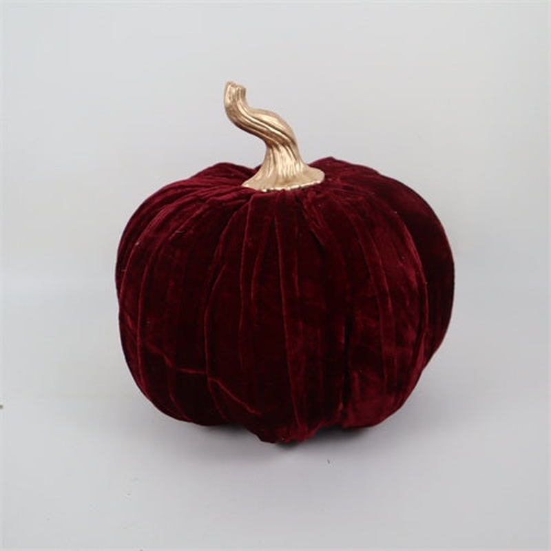 28X27CM Burgundy  Pumpkin