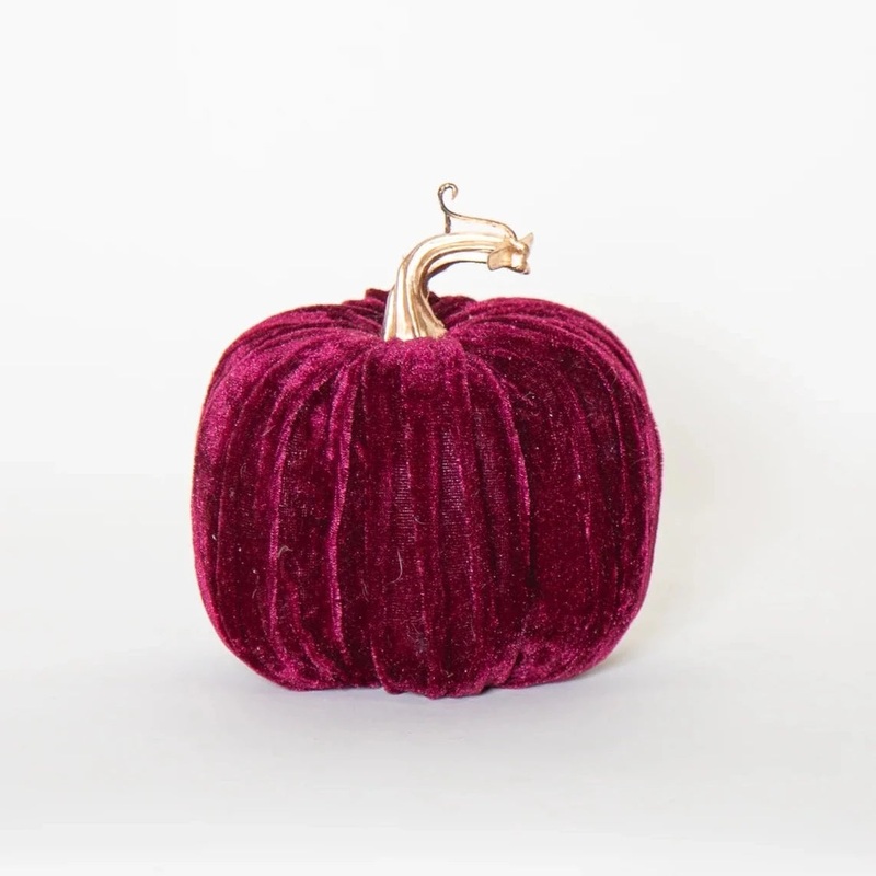 20X16CM Burgundy  Pumpkin
