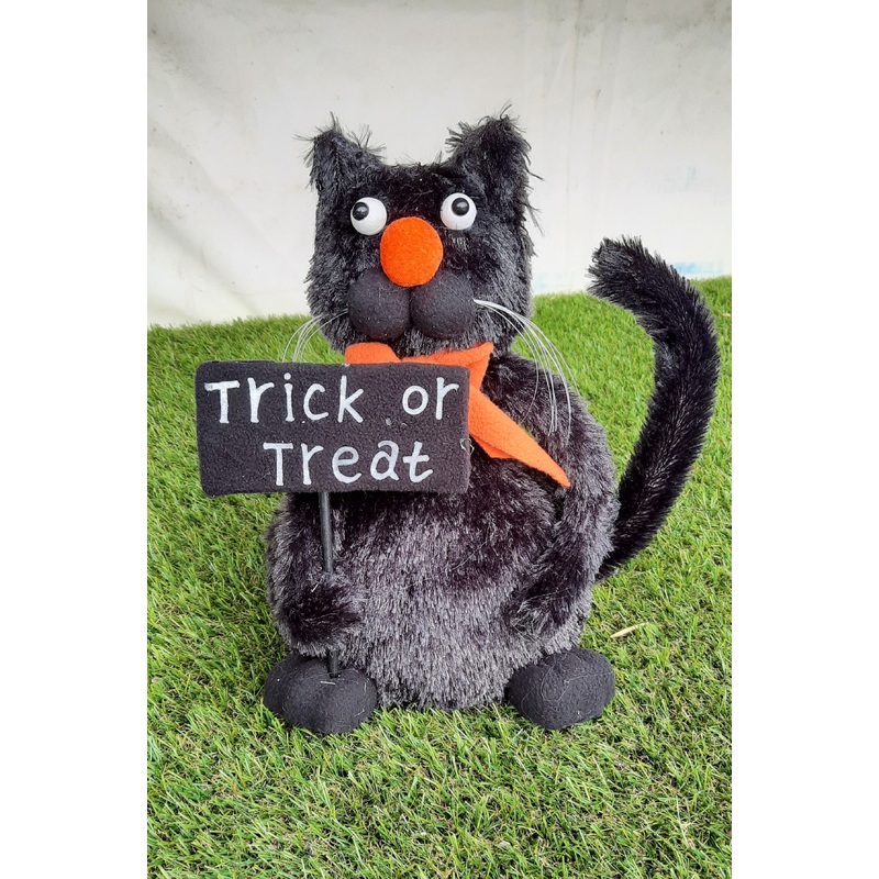 TRICK OR TREAT LARGE CAT