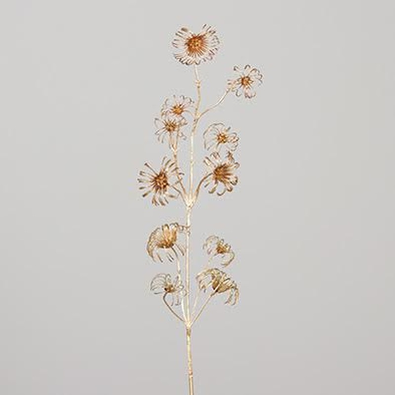 Clematis Fruit standwith gitter (108 cm gold)