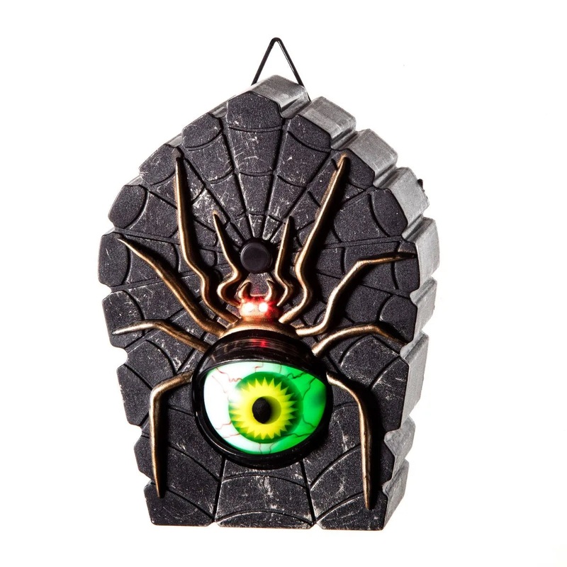 17cm BO Lit Spider Doorbell with Moving Eyeball and Sound