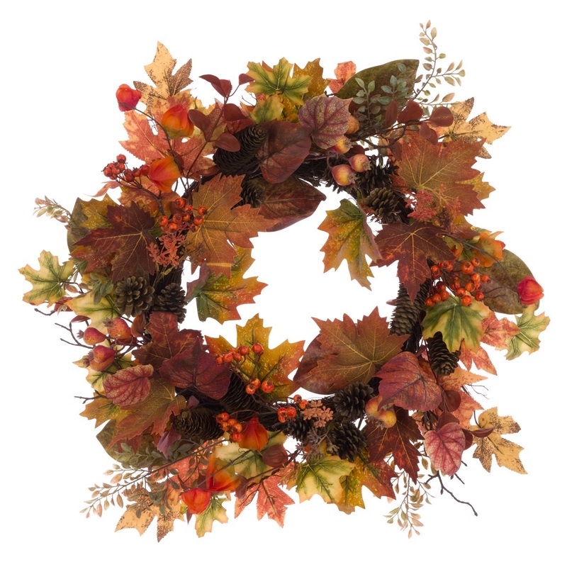 Maple&Chinese Lantern Garland