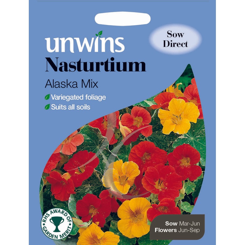 Nasturtium Alaska Mix