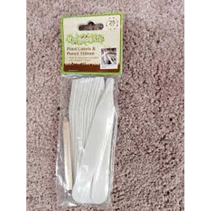 PLANT LABELS 15cm + PENCIL