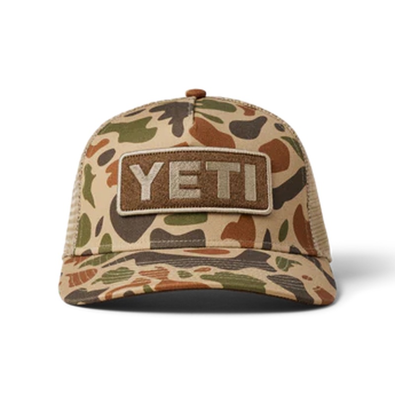 Yeti Camo Green Trucker Hat