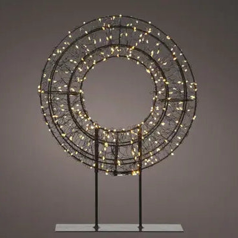 Micro LED table light gb metal steady outdoor black/classic warm L.7cm x W.28cm x H.38cm