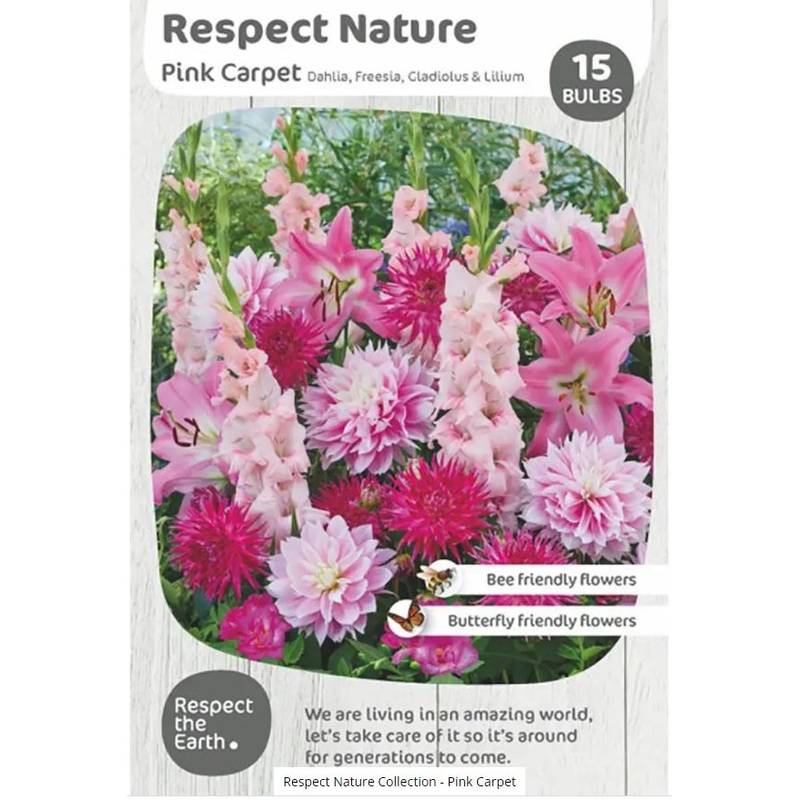 RESPECT NATURE PINK CARPET x 15